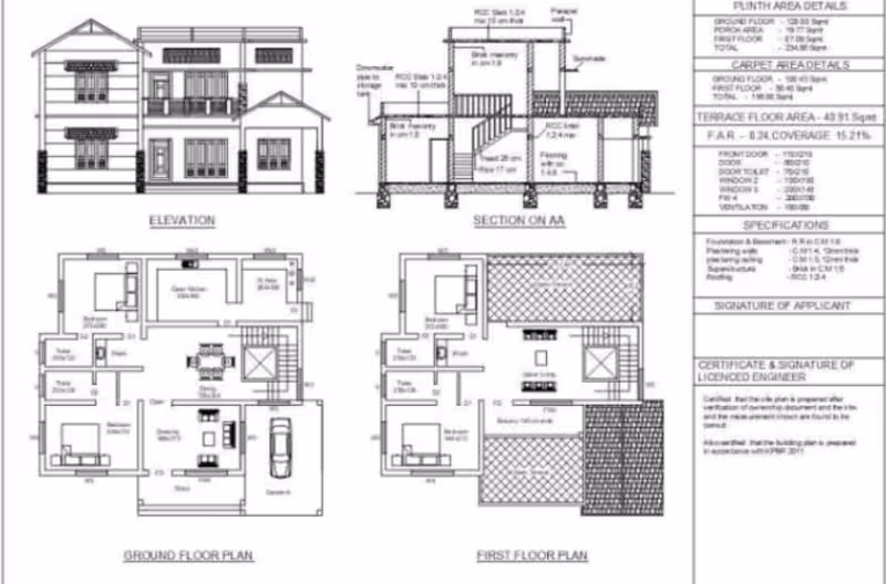 Cover image for I will make amazing 2d floor plan, pdf to dwg, section plan, el…