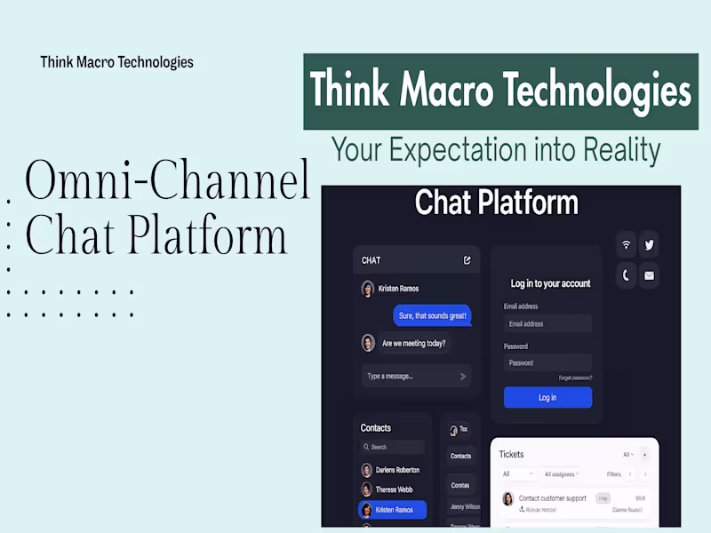 Cover image for Omni Channel Communication Platform