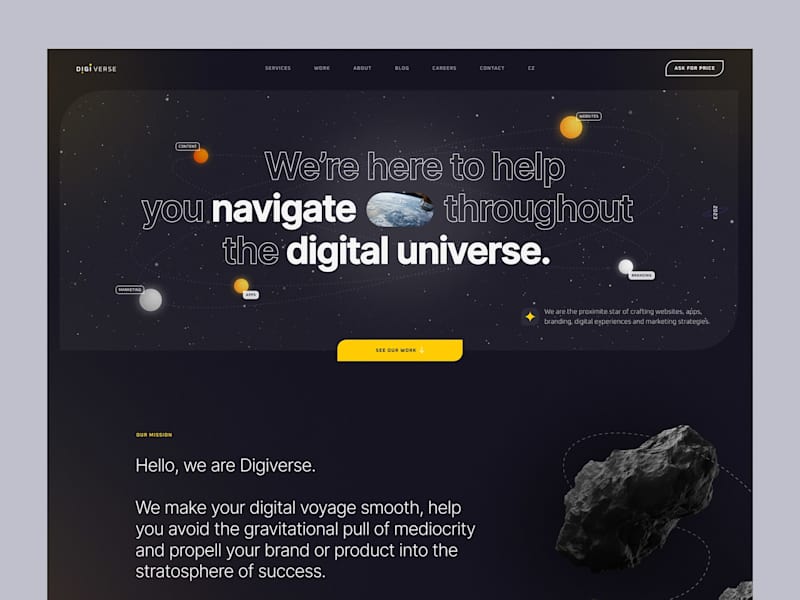 Cover image for Digital Agency Website