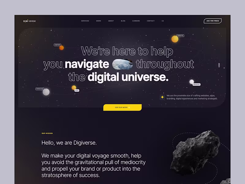 Cover image for Digital Agency Website