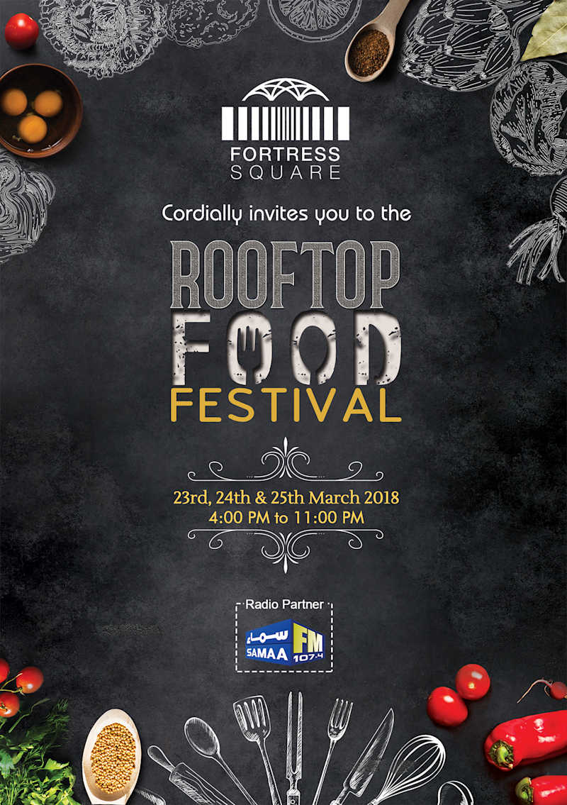 Cover image for BRANDING OF FORTRESS SQUARE ROOFTOP FOOD FESTIVAL