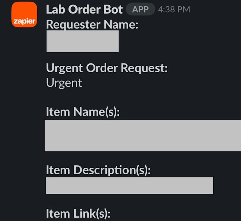 Cover image for Lab Ordering Automation and SOP Creation