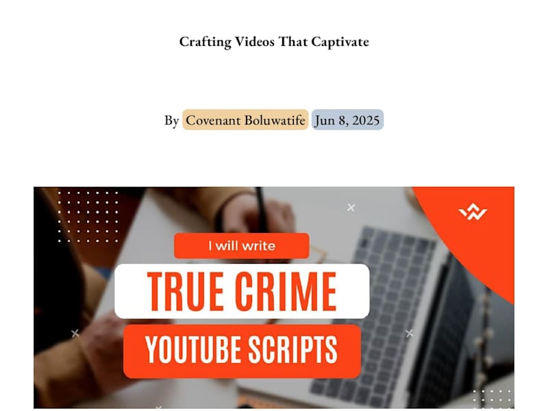 Cover image for THE POWER OF YOUTUBE SCRIPTWRITING