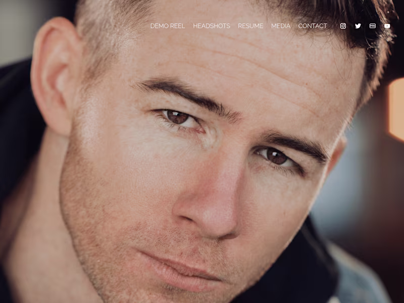 Cover image for Andrew Dean Pearson | Actor Website