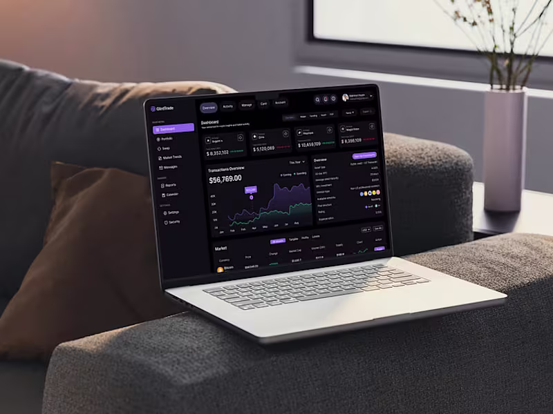 Cover image for Premium SaaS Dashboard & Web UI/UX Design