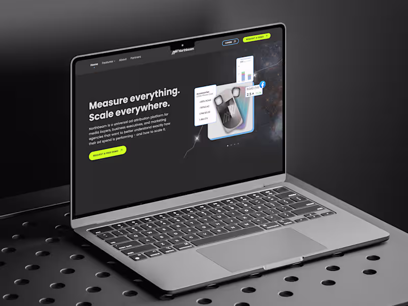 Cover image for Northbeam Website Redesign