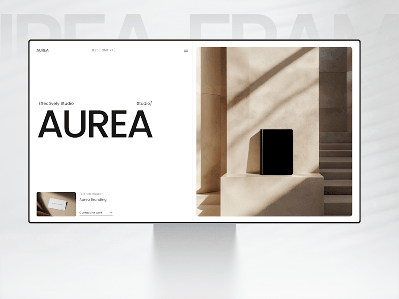 Cover image for AUREA Studio/Agency Website
