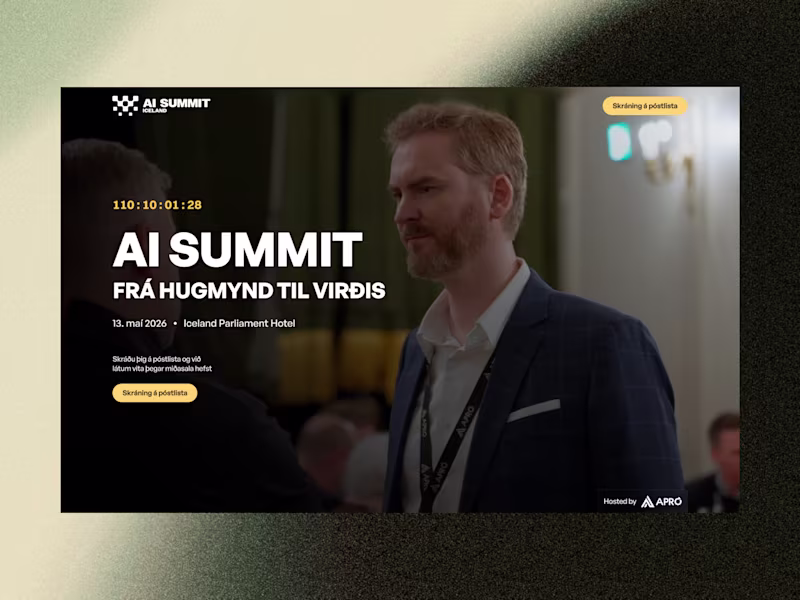 Cover image for AI Summit (https://aisummit.is) in Iceland