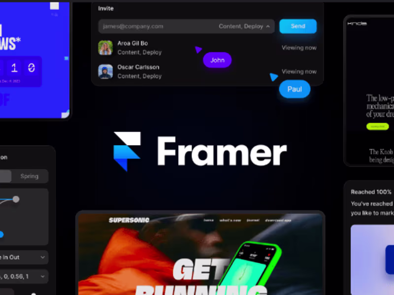 Cover image for Framer Website