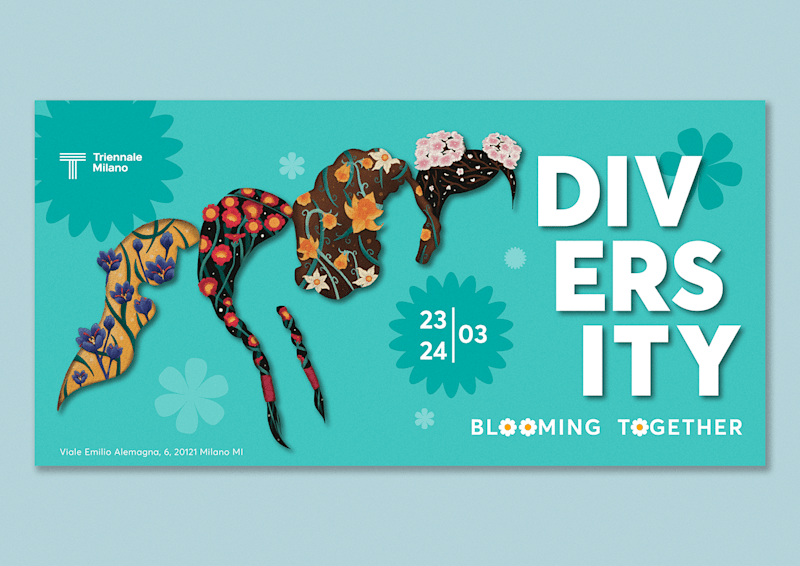 Cover image for Diversity | Poster design and event Identity on Behance