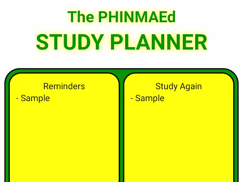 Cover image for Study Planner Mobile App