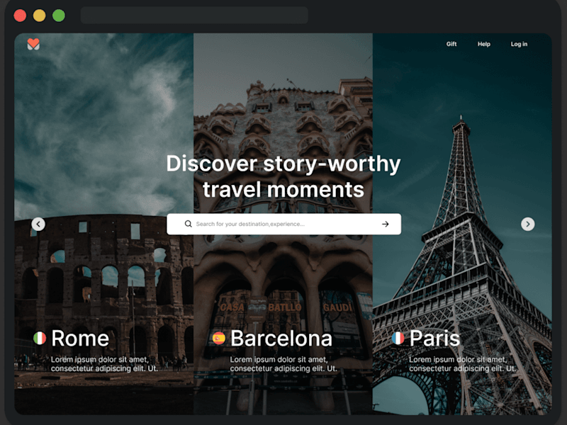 Cover image for TUI Landing Page Redesign