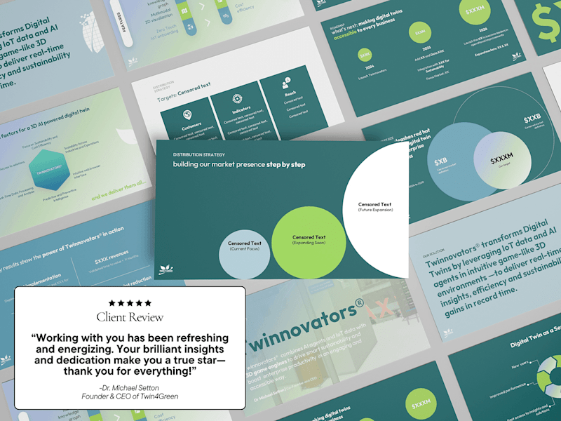 Cover image for Pitch Deck Client Review