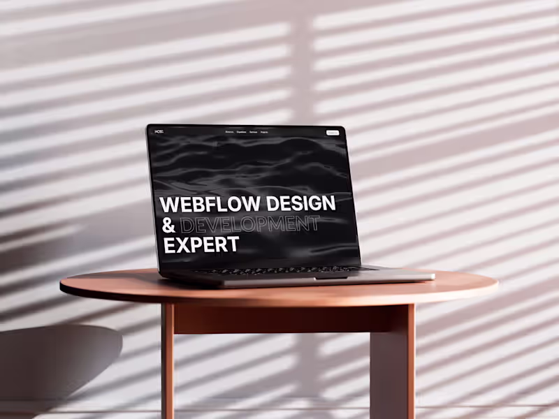 Cover image for Cinematic Webflow Website for Noir Studio