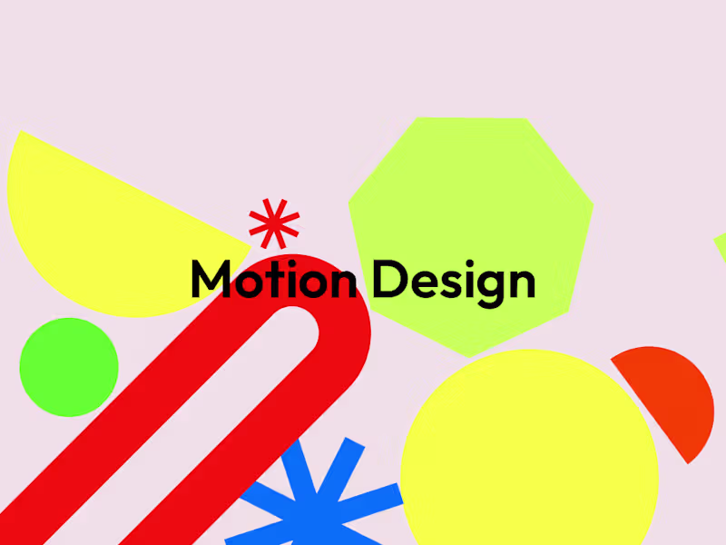 Cover image for Motion and visual identity