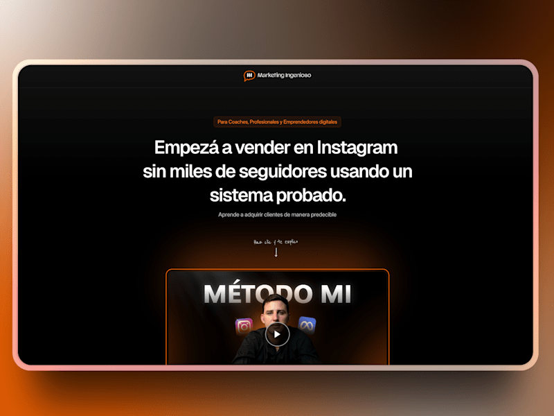 Cover image for One Page - Method MI VSL