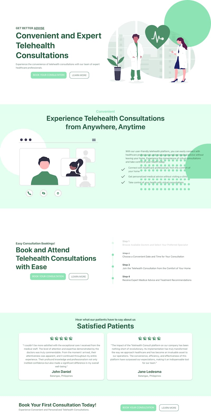 Cover image for Teleconsult Website Design and Development