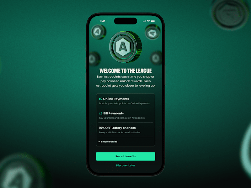 Cover image for AstroPay Rewards - Product Design & UX