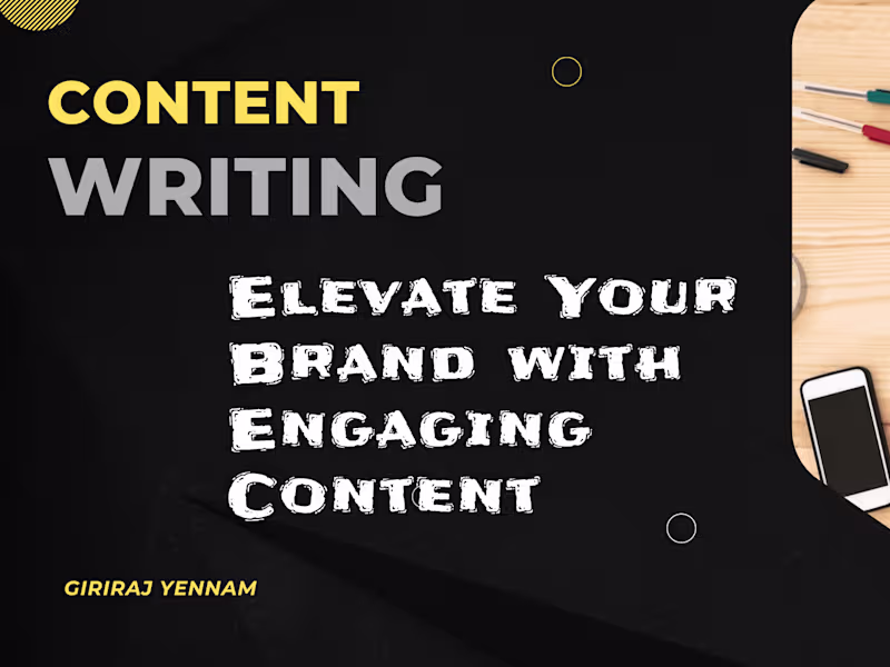 Cover image for I will elevate your brand with captivating social media content!