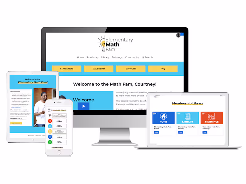 Cover image for Elementary Math Fam Membership