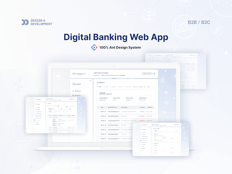 Cover image for Digital Banking Web App