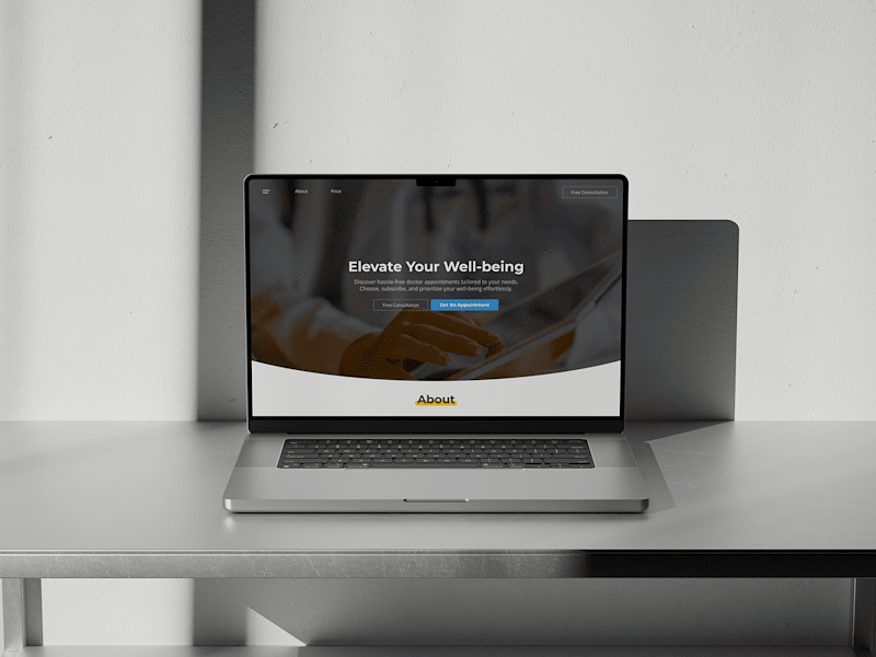 Cover image for Doctor's Appointment Website Re-Design :: Behance
