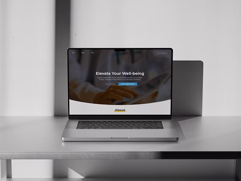 Cover image for Doctor's Appointment Website Re-Design :: Behance