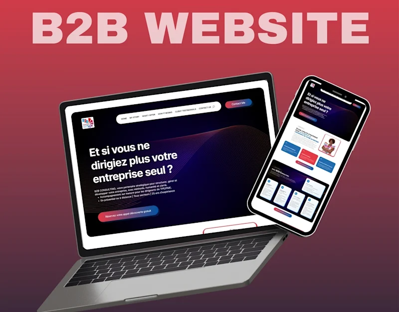 Cover image for B2B Consultation Website Design Built with Divi