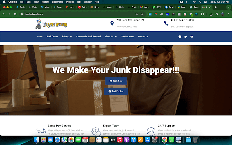 Cover image for SEO and Website Redesign for Junk Hauling Services