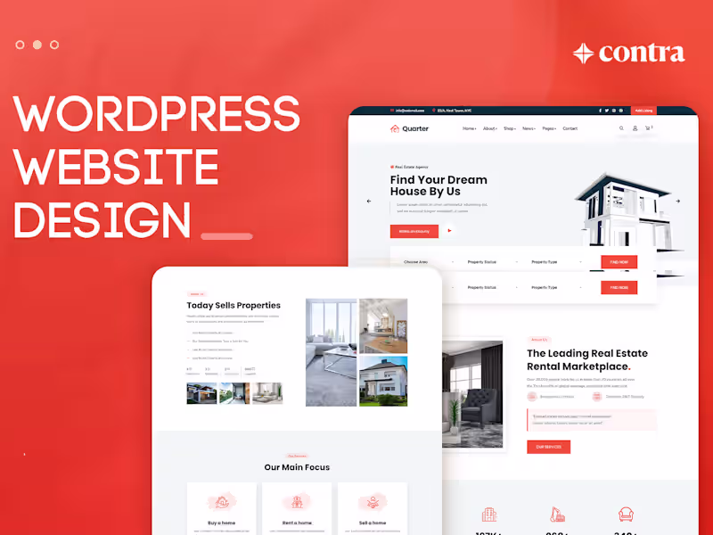 Cover image for Website Design & Development