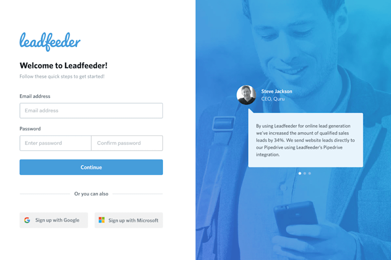 Cover image for Leadfeeder Onboarding