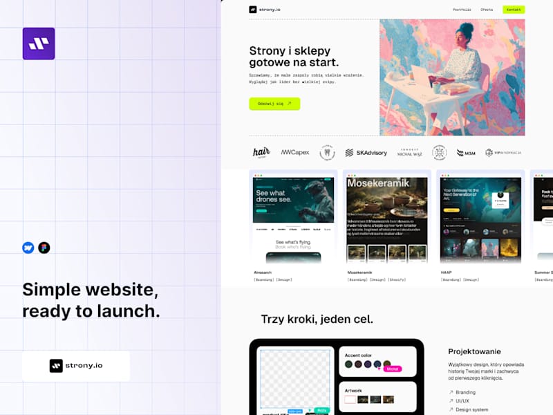 Cover image for One-page Landing Page