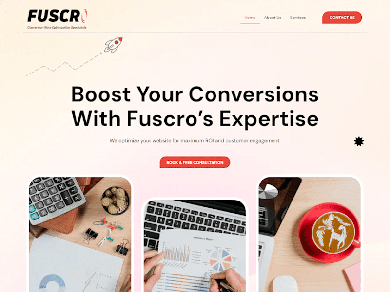Cover image for Fuscro Agency Website