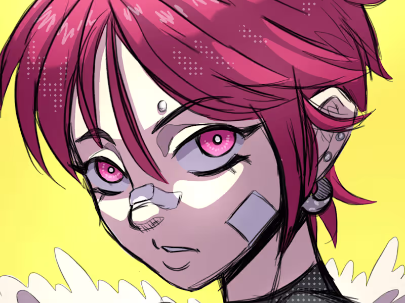 Cover image for I'll create a Character portrait/PFP Illustration for you 