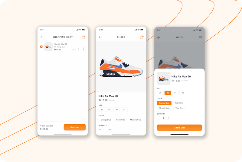 Cover image for Cartsier - Check Out App UI Design