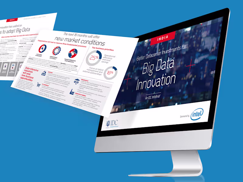 Cover image for Presentation Design For Intel (IDC)