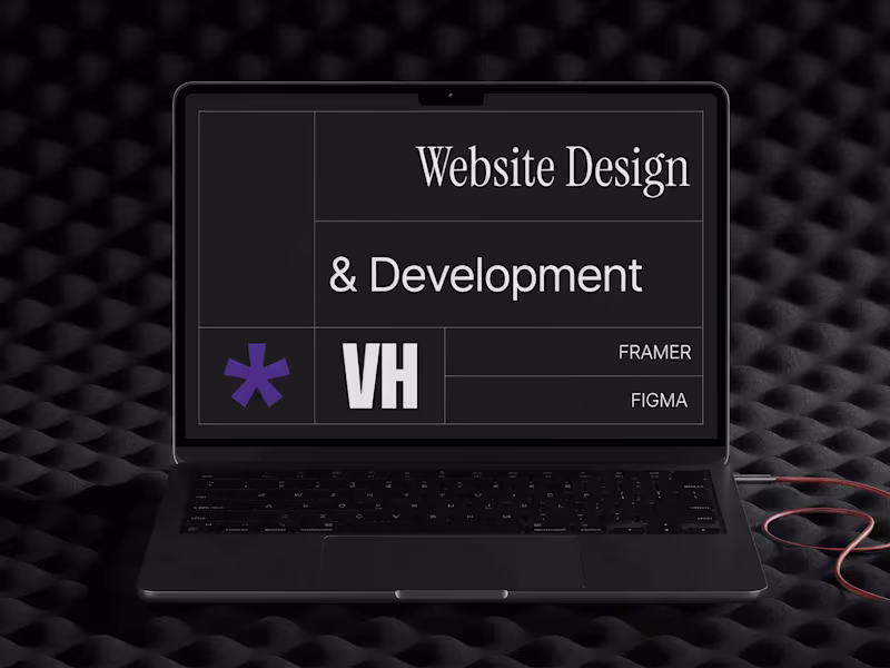 Cover image for Website Design and Development