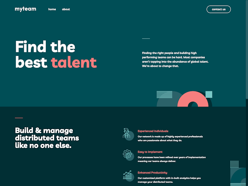 Cover image for MyTeam - Find the best talent