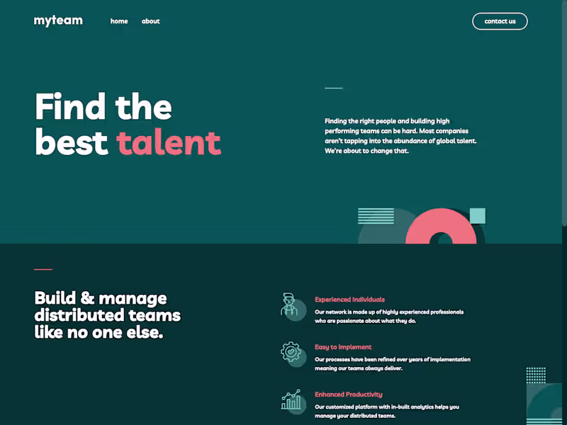 Cover image for MyTeam - Find the best talent