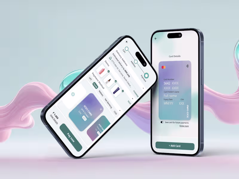 Cover image for Credit Card Checkout - UI Screens