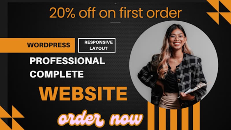 Cover image for I will build complete website with responsive layout