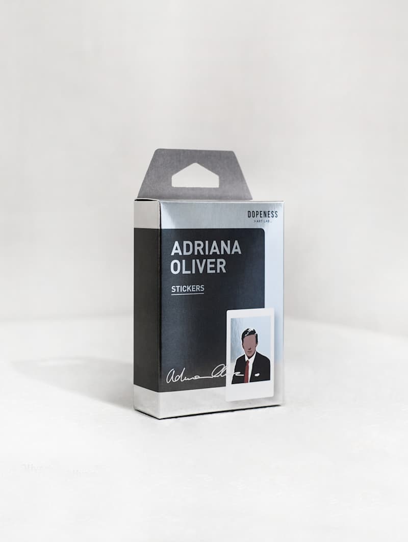 Cover image for Adriana Oliver Solo Exhibition Merchandise Design