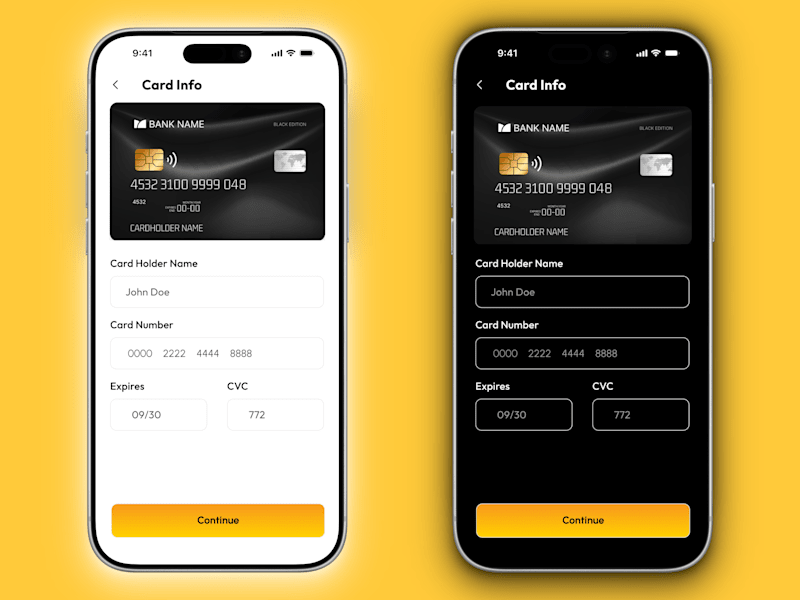 Cover image for Credit Card Detail UI