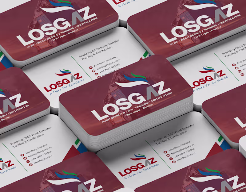 Cover image for Business Card Design for LOSGAZ