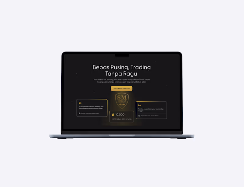 Cover image for Seputar Market Landing Page