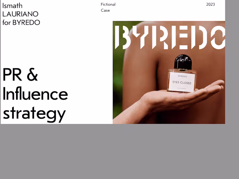 Cover image for Influence and PR strategy