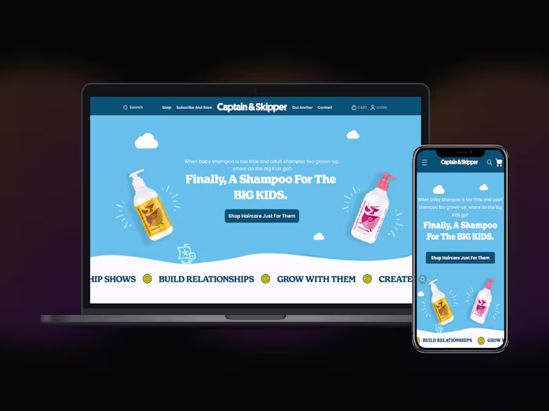Cover image for Captain & Skipper Store Redesign