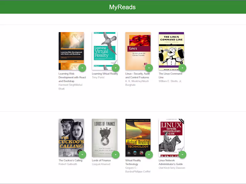Cover image for GitHub - Galalmgy/REACT-Cross-Skilling_MyReads-App: Course proj…