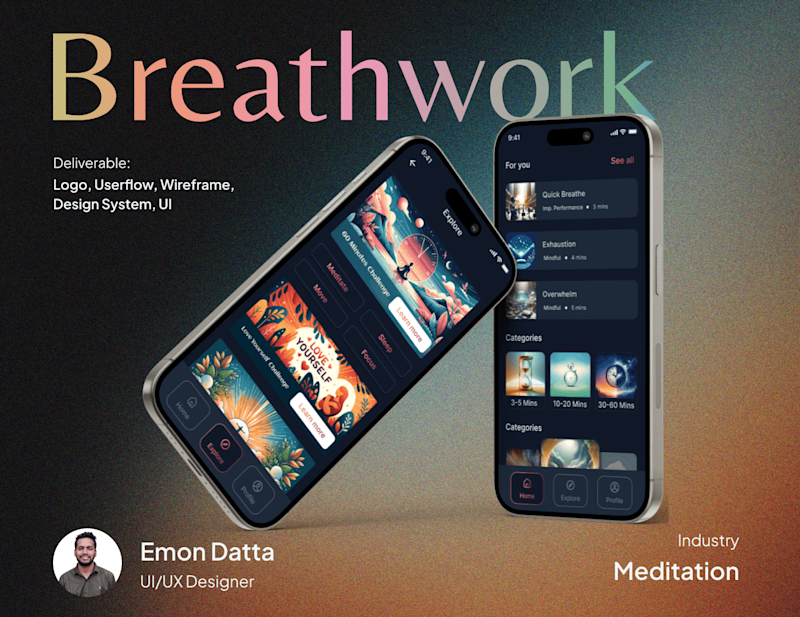 Cover image for Meditation and Mindfulness App