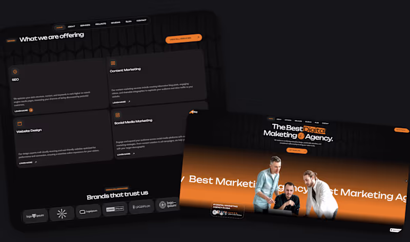 Cover image for Agencee Digital Agency Website Development